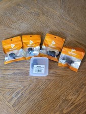 Lot of 5 Barrow Water Cooling Fittings, 3 Way X3 , 90 Degree Angle G1/4" Rotary