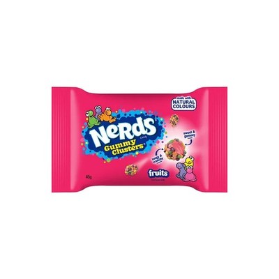 Nerds Gummy Clusters Beutel USA Import - 1x 45g 