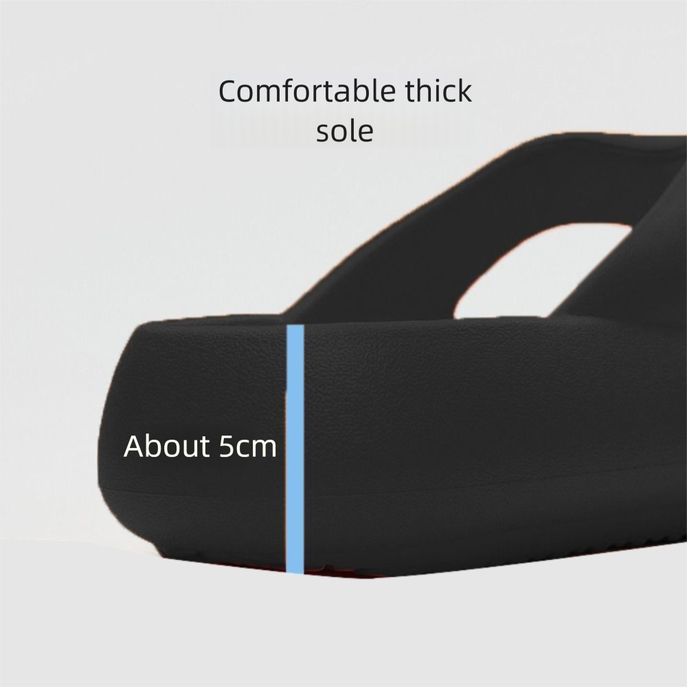 SAOLA Infradito antiscivolo fisso spesso scollato ciabatte fresche estive