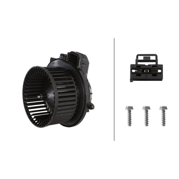 InnenraumgebläSe 12 V 318 W 2-Polig Hella Iam-Expertise Passend FüR U.A. BMW 1Er-image