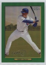 2020 Topps Turkey Red Chrome Series 2 Green Refractor 4/10 Anthony Rizzo 13iq