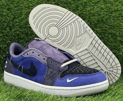 Men's Size 10 Zion Williamson x Air Jordan 1 Retro OG Low Voodoo IH2309-500