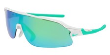 NIKE NIKE FLYFREE SHIELD N IU8026X 907 MTSILVER/GREEN 72/05/130 MALE Sunglasses