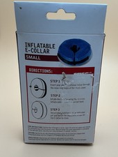 DOG MX Inflatable E-Collar, Small, Neck Size 6 -9 Blue, NIB