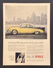 1956 Dodge Coronet Lancer 2-door Hardtop photo "Magic Touch" vintage print ad