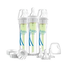 Dr. Brown's Accufeed 60 Bottle with Preemie 60 cc 3-Pack , AccuFeed, Clear