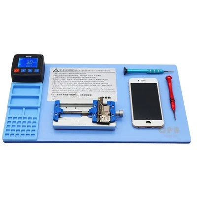 FONEFUNSHOP HEISSMATTE für iPad iPhone Smartphone Reparatur temperaturgesteuerte Wärmematte CPB