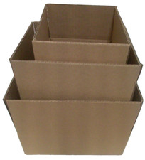 10x10x4 Cardboard Paper Boxes Corrugated Shipping Boxes  32 ECT  25/bndle