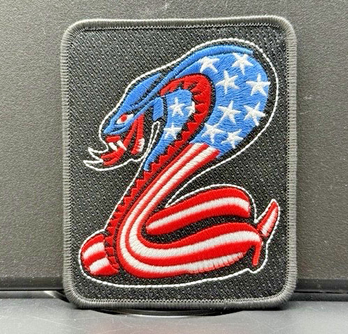VRHTF "NHRA "DON THE SNAKE PRUDHOMME" "SNAKE RACING" 4" X 5" PATCH