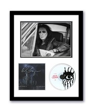 Alice Cooper Autograph Signed 11x14 Custom Framed CD Photo Detroit Stories ACOA