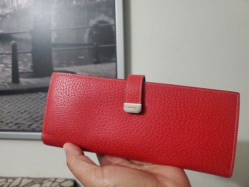 Salvatore Ferragamo RARE!!Card Game Holder White Vitage Caspari Pleying CarRed