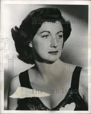 1950 Press Photo Television Actress Maggi McNellis - pip12381