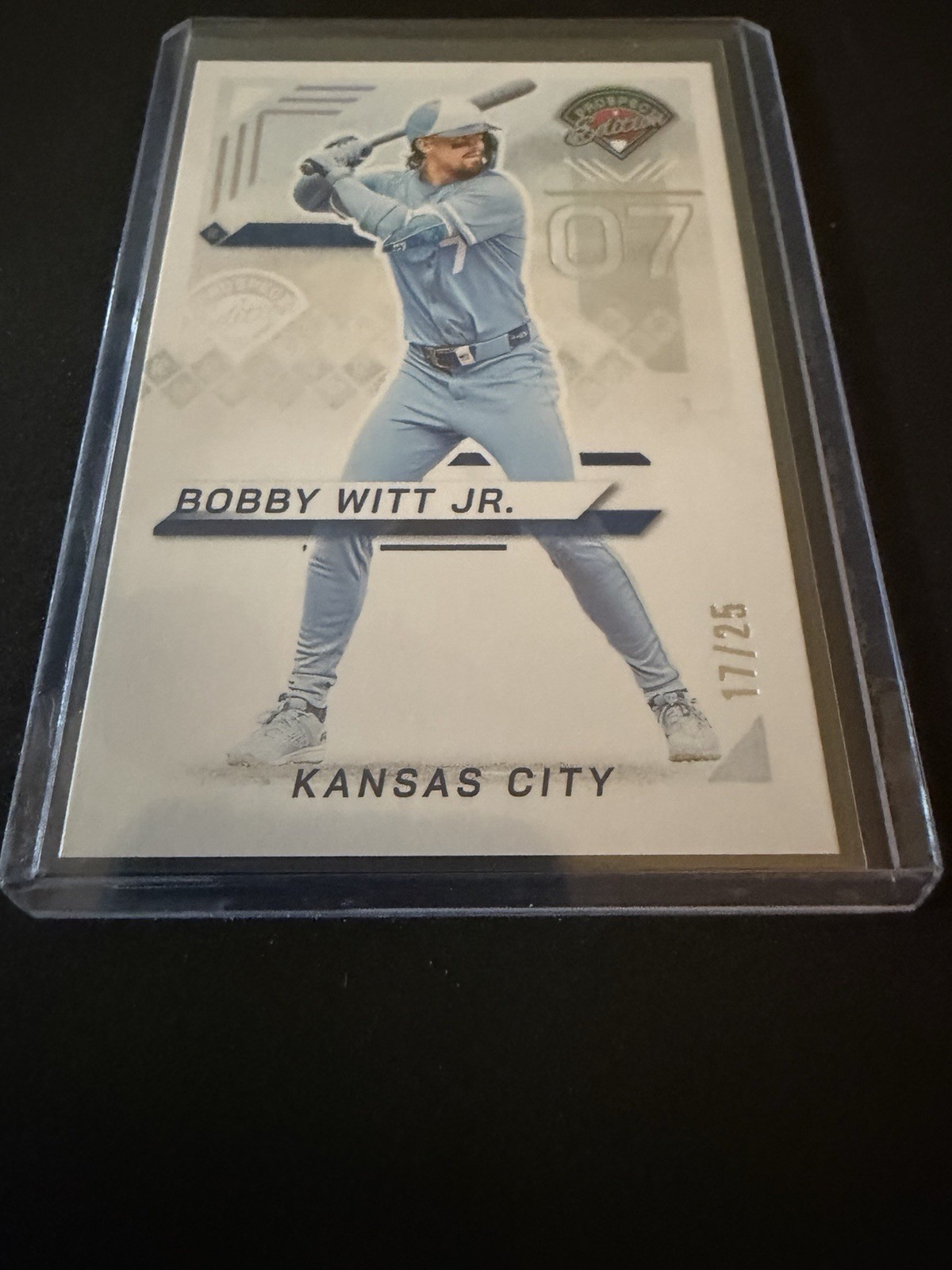 2025 Panini Prospect Edition Bobby Witt Jr /25