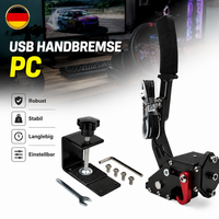 Schwarz Linear USB Handbremse Sim Racing FüR PC Rennspiele Mit Klemmmontage