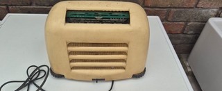 VINTAGE 1950s KOLSTER BRANDES "TOASTER " RADIO.