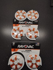 Rayovac Size 13 Hearing Aid Batteries 1.45V 35-Pack Exp 12/2026 In Package