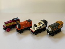 Thomas Friends Wooden Railway Lot of 4 Rusty, Dart, Fearless Freddie, Iron Arr