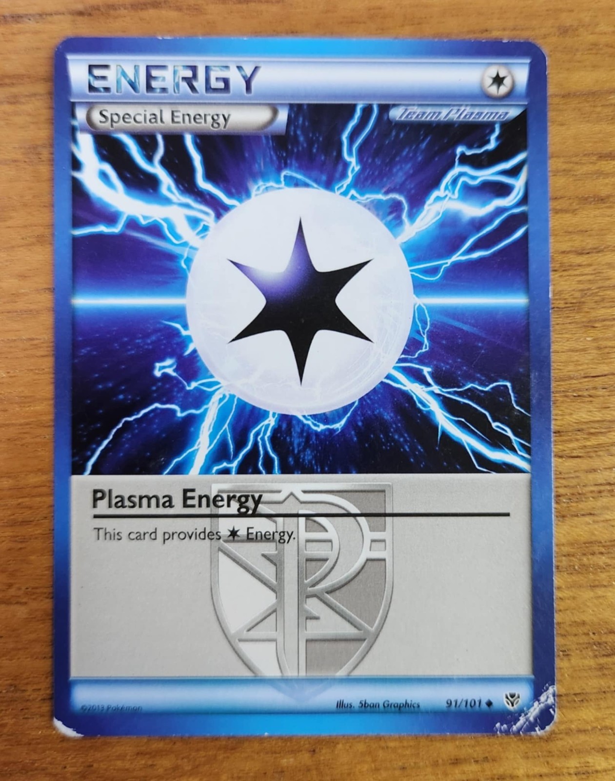 Uncommon Plasma Energy Pokemon Energy Card, Plasma Blast Set 91/101