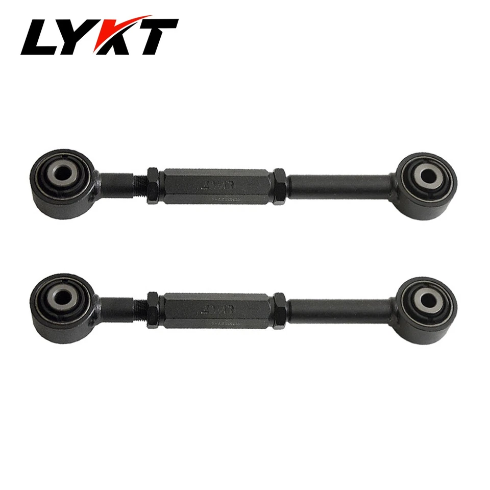 LYKT 2pcs Adjustable Control Arms Rear Alignment Toe Kit for Mazda 07-12 CX-7 Foto 3 de 4