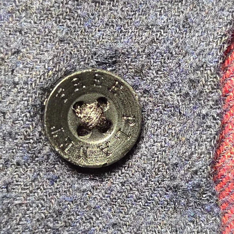 Free Planet Flannel Button Up Shirt Long Sleeve Cotton Red Plaid Men's Size XL - Image 4 of 4