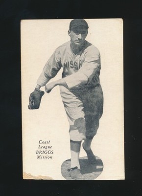 1932 Zeenut (PCL) -CHARLIE BRIGGS (Mission Reds) Name actually ''BIGGS''