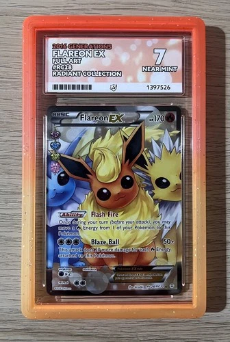 The Pokémon Company [ACE 7] Flareon EX RC28/RC32 Ultra Rare Full Art Holographic