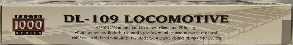 NOS Walthers HO Proto 1000 Milwaukee Road #14A DL-109 Locomotive 920-31956 DCC - Image 3 of 4