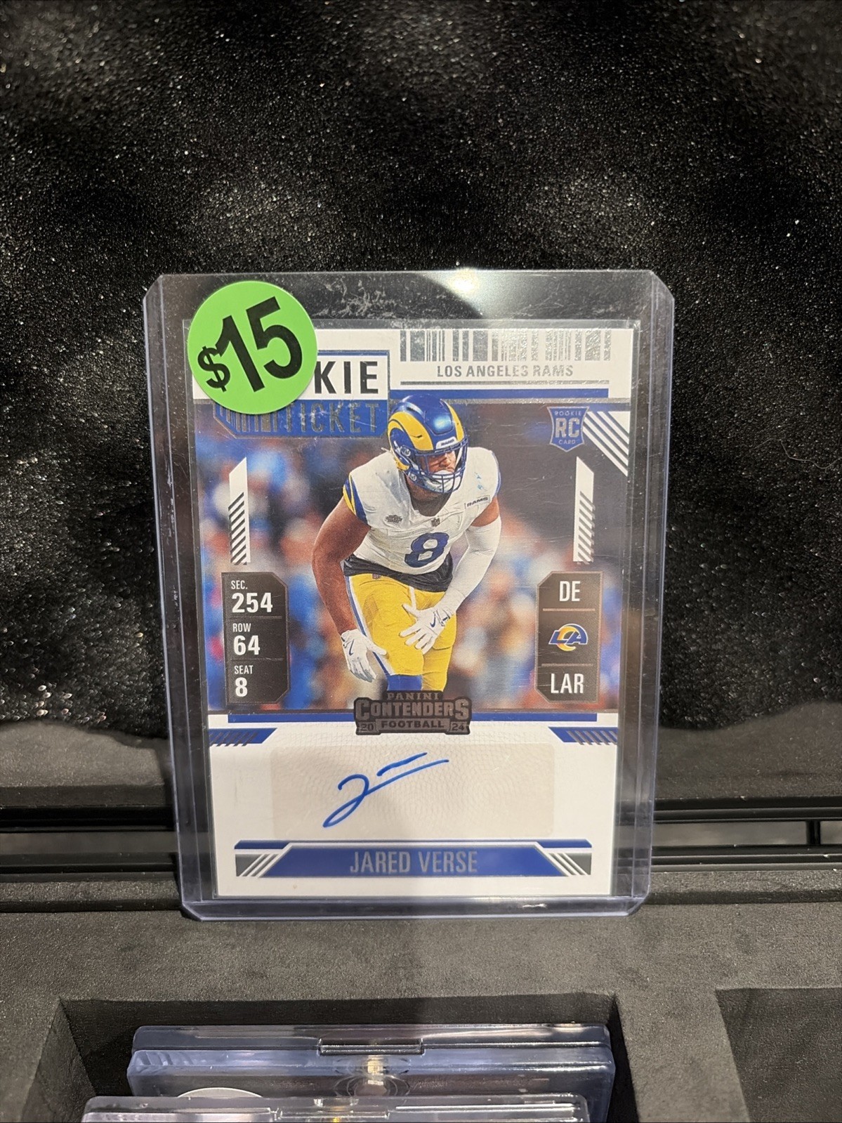 2024 Panini Contenders - Rookie Ticket Jared Verse #147 Hobby (AU, RC)