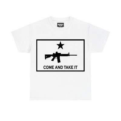 Come And Take It AR-15 Rifle Star Silhouette T-Shirt