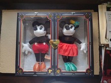 Disney Limited Edition Mickey Mouse and Minnie Mouse Collectible Plush Dolls