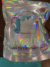 The Woobles BILLY THE UNICORN Crochet Kit NEW Wobbles