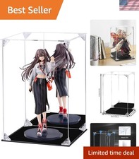 Acrylic Display Case for Collectibles Assemble Clear Acrylic Display Box with...