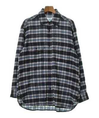 URU Casual Shirts GrayxBlackxBlueetc.(Check Pattern) F 2200526959013