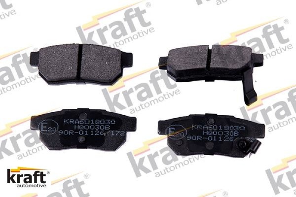 Kraft 6018030 Bremsbelagsatz FüR Scheibenbremse Bremsbelagsatz-image
