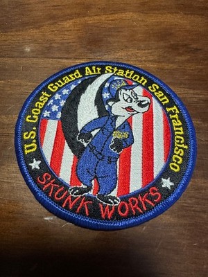 US Coast Guard Air Station San Francisco Skunk Works Patch
