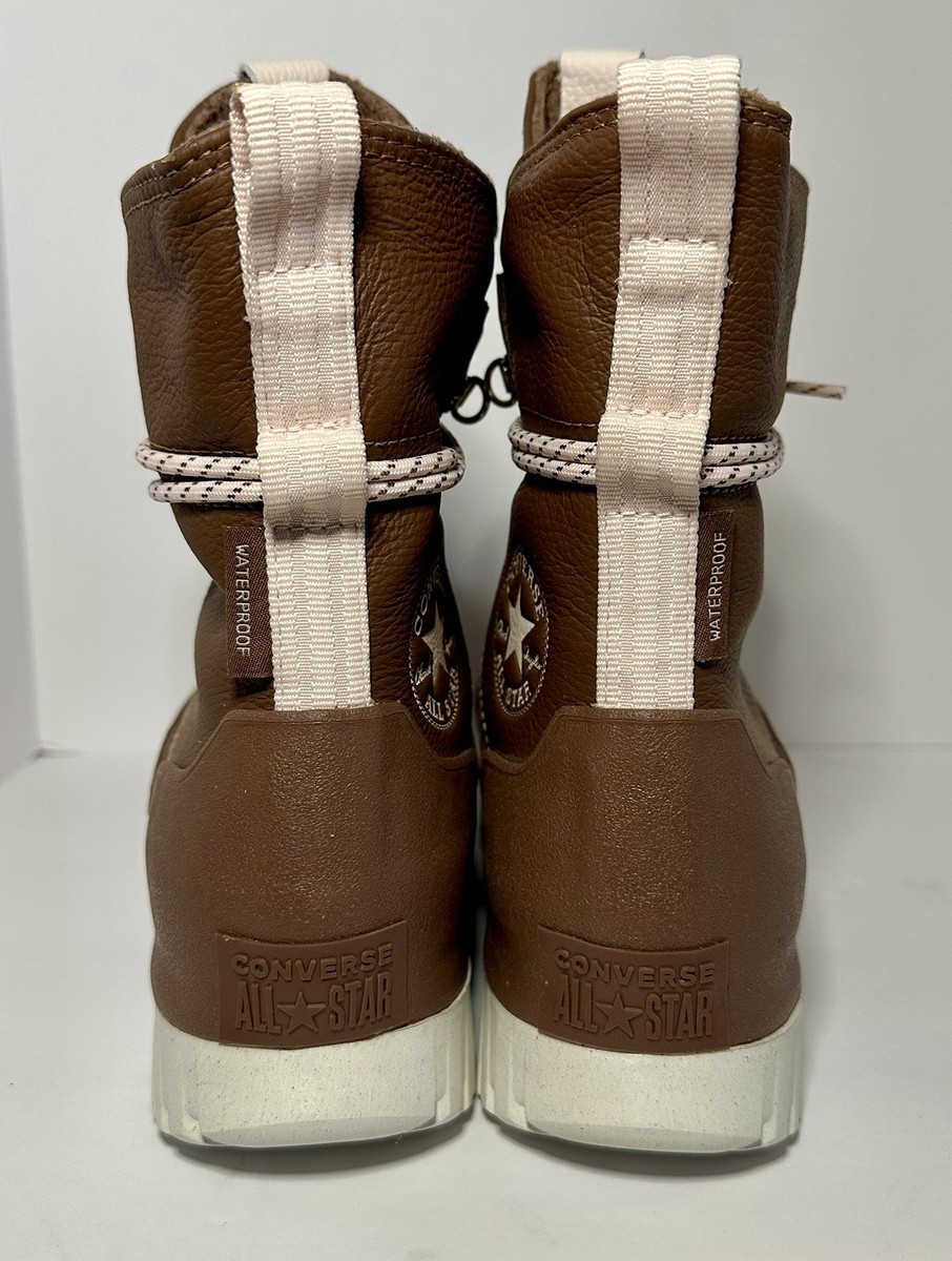 Converse CTAS Lugged 2.0 CC X-Hi Leather Waterproof Boot BROWN A12899C Mens 10.5 Converse Lugged 2.0 CC X-Hi Waterproof Boot BROWN A12899C  main image 3