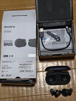 Sony WF-XB700 Black Wireless Stereo Earphones EXTRA BASS Bluetooth Tested