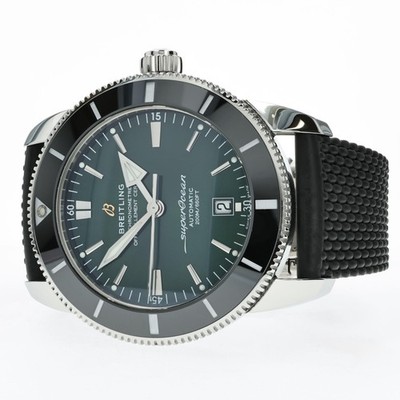 Breitling Superocean Heritage 46mm Green Dial Stainless Steel AB2020