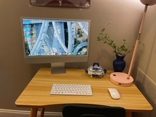 New 2023 Apple iMac 24" M3 Chip 256GB SSD 8GB Ram 8-Core GPU Silver MQR93LL/A