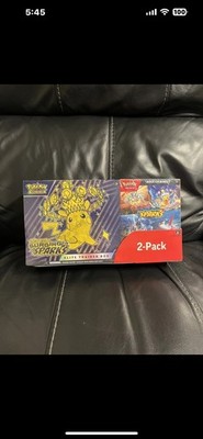 Pokemon TCG Surging Sparks Elite Trainer Box  And Booster Bundle, Slight Tear