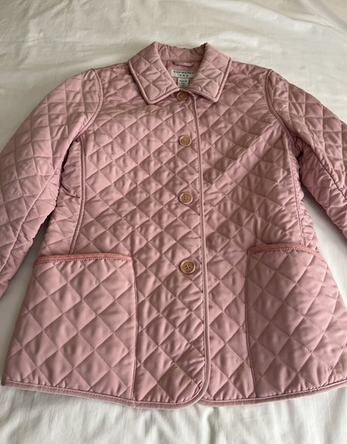 Covington Women’s M 10/12 Dusty Rose Quilted Button Jacket W/Pockets Pristine - Picture 3 of 10