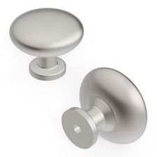 Hickory Hardware 10 Pack Round Kitchen Cabinet Knobs, Quality Drawer And
