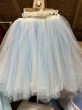 Ballet Costume Blue Tulle Romantic Tutus Size Adult 22in