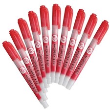 Zebra B-WKS11-R Optex 1 EZ Highlighter, Red, 1 Count Pack of 10 , Red 10pcs