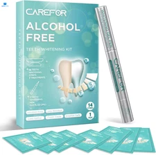 Teeth Whitening Strips 7 Treatments Kit - Contain 1 Count (Pack of 14) 