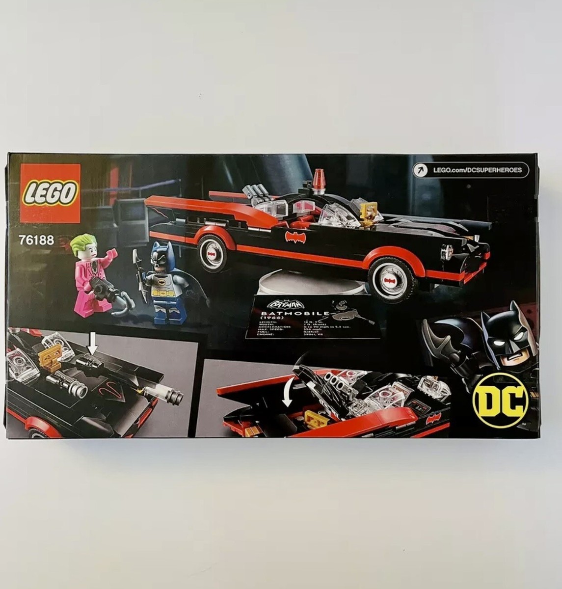 Adam West Lego Dc 76188 LEGO 76188 Batman Classic Retro TV Series