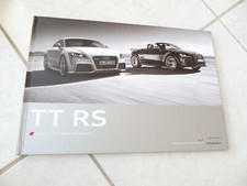 Audi TT RS Coupé Roadster 2010 Brochure Catalogo Commerciale Vendite Marketing