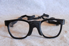 criss all american vintage sports eyeglass safety frames 47-20 nos horn rim
