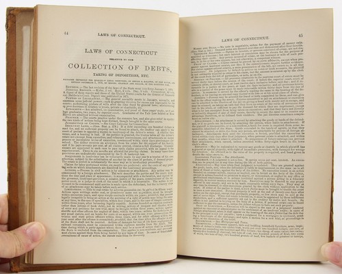 Rare 1876 Hubbell's Legal Directory for Lawyers Seventh Edn Lists U.S. Attorneys - Imagen 5 de 7