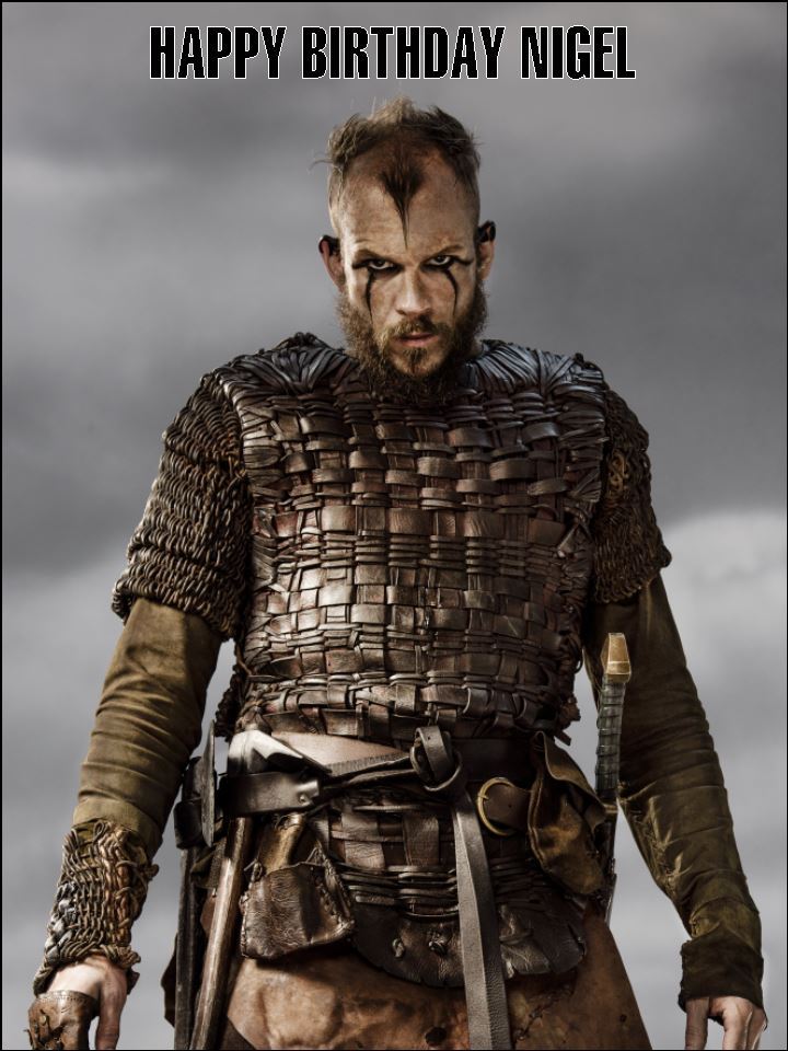 CAKE TOPPER EDIBLE ICING FLOKI VIKINGS A4